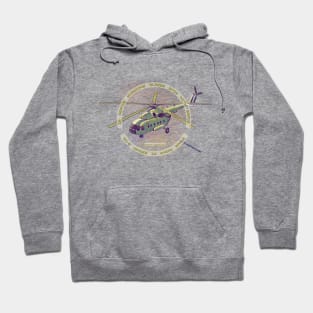 Helicopter Heroes - MI-8 pilots in rescue missions Hoodie